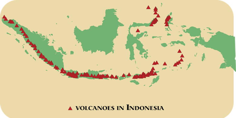 Detail Gambar Peta Indonesia Nama Gunungi Nomer 17