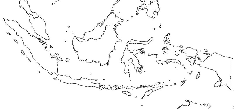 Detail Gambar Peta Indonesia Polos Nomer 11