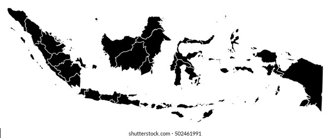 Detail Gambar Peta Indonesia Polos Nomer 12
