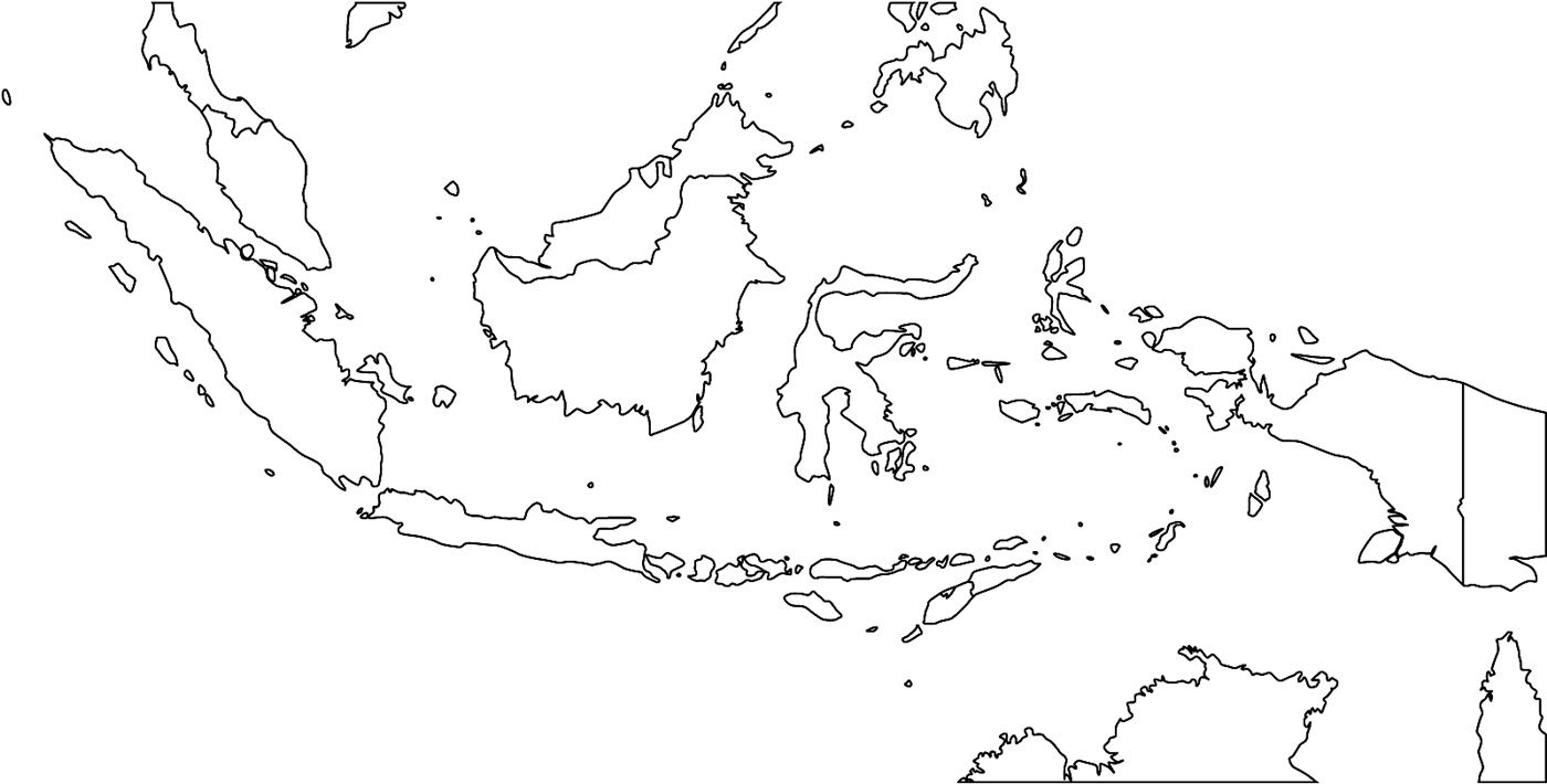 Detail Gambar Peta Indonesia Polos Nomer 7