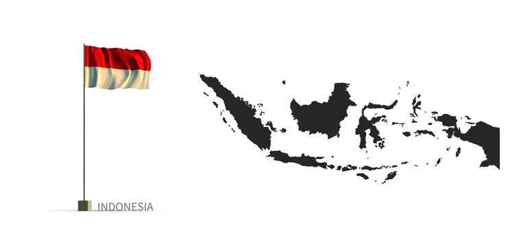Detail Gambar Peta Indonesia Warna Merah Putih Nomer 43