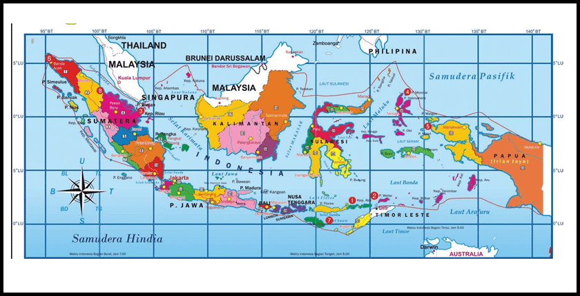 Detail Gambar Peta Indonesia Yang Mudah Digambar Nomer 12