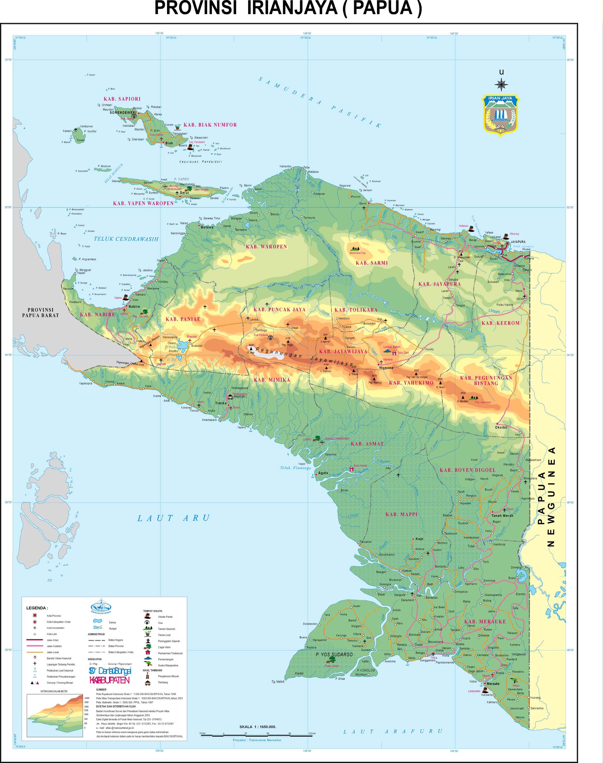 Detail Gambar Peta Irian Jaya Nomer 20