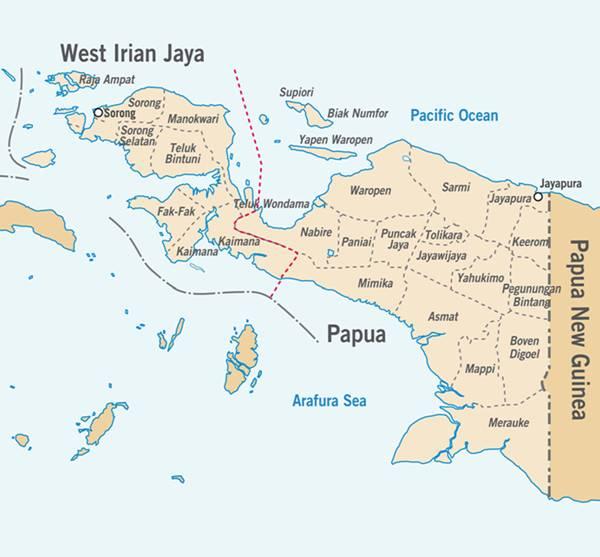 Detail Gambar Peta Irian Jaya Nomer 6