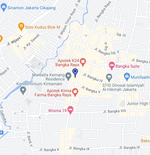 Detail Gambar Peta Jakarta Selatan Nomer 22