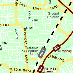 Detail Gambar Peta Jakarta Selatan Nomer 55