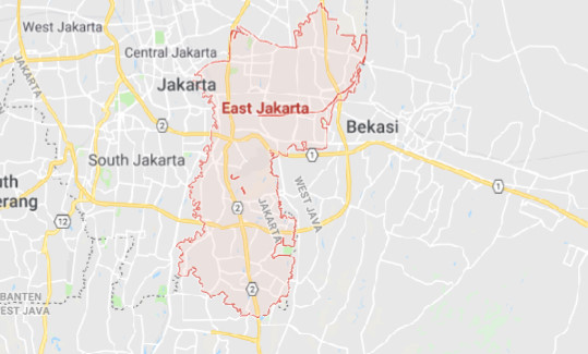 Detail Gambar Peta Jakarta Timur Nomer 46