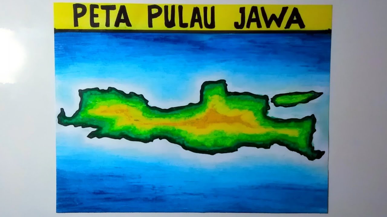 Detail Gambar Peta Jawa Nomer 5