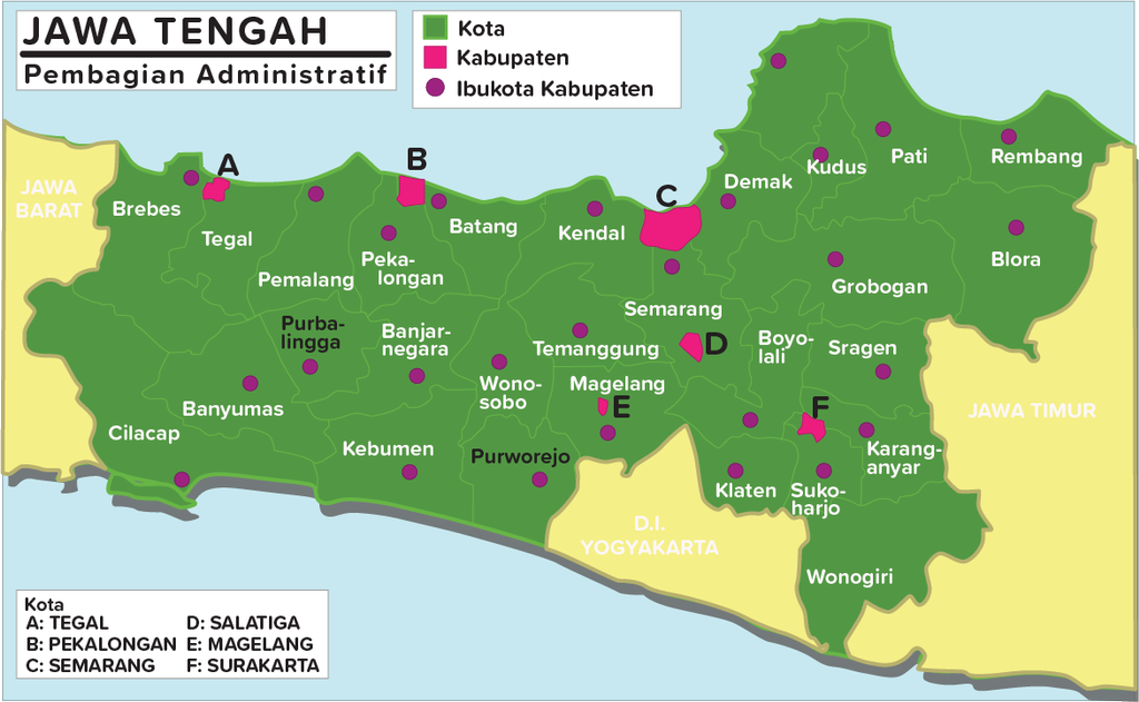 Detail Gambar Peta Jawa Tengah Nomer 22