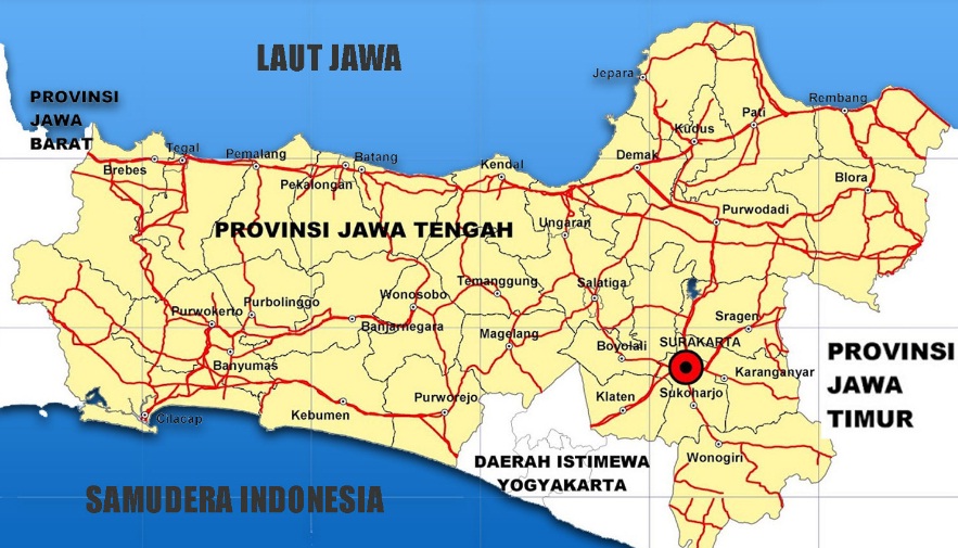 Detail Gambar Peta Jawa Tengah Nomer 29