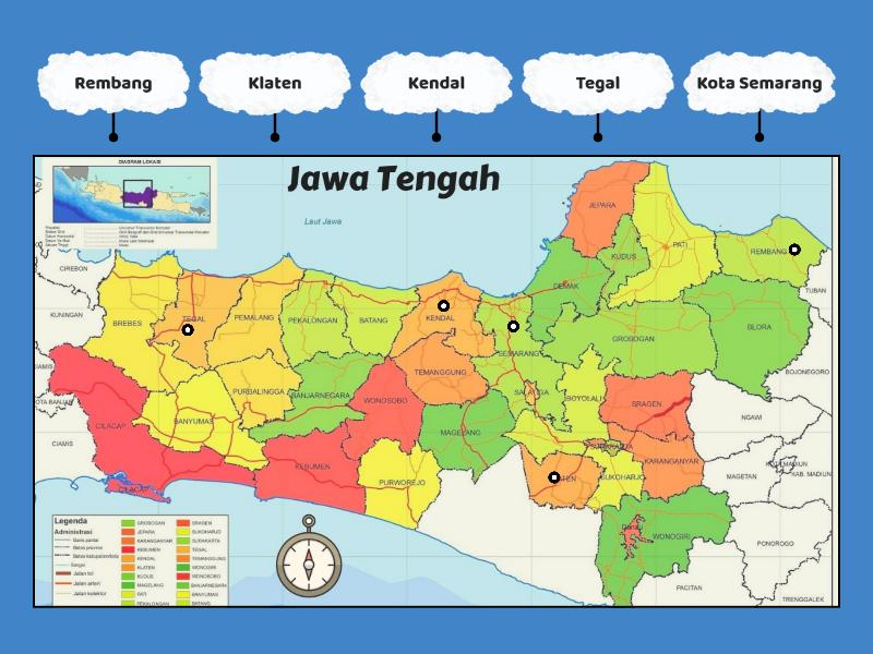 Detail Gambar Peta Jawa Tengah Nomer 43