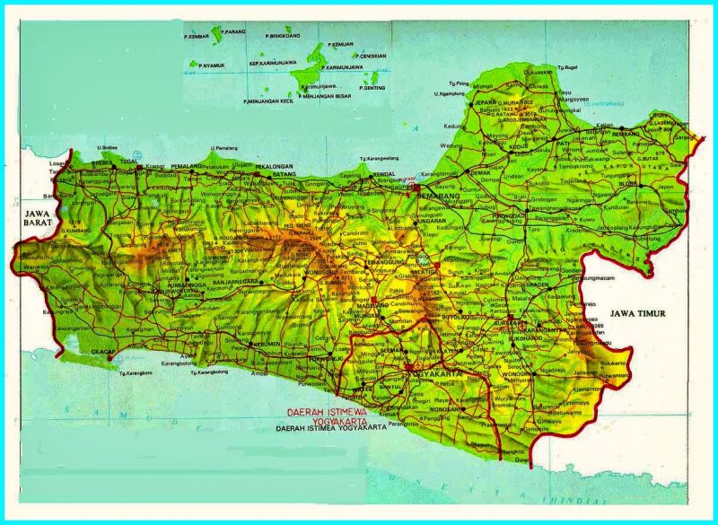 Detail Gambar Peta Jawa Tengah Nomer 51