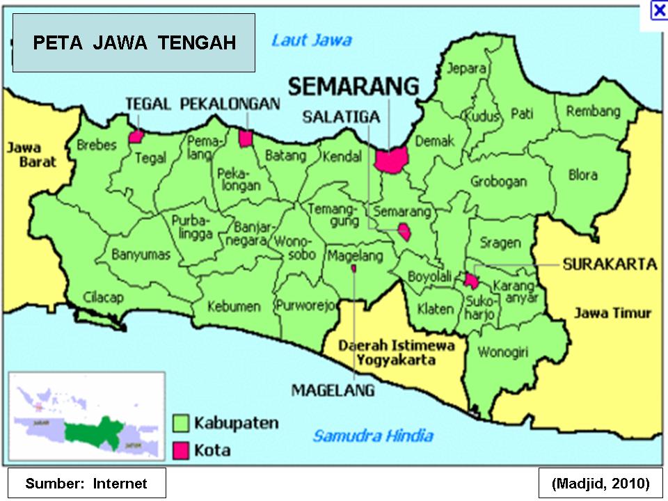 Detail Gambar Peta Jawa Tengah Nomer 10