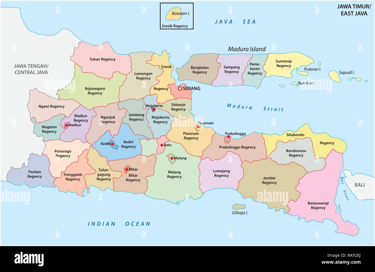 Detail Gambar Peta Jawa Timur Lengkap Nomer 10