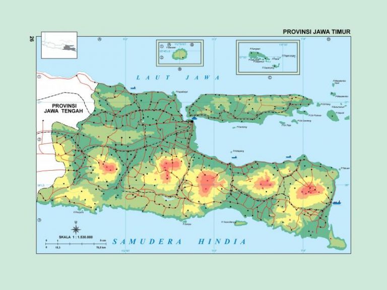 Detail Gambar Peta Jawa Timur Ukuran Besar Nomer 11