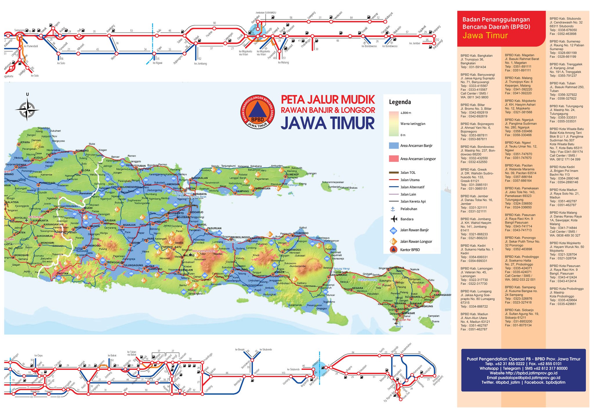 Detail Gambar Peta Jawa Timur Ukuran Besar Nomer 42