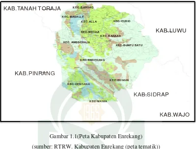 Detail Gambar Peta Kabupaten Enrekang Nomer 25