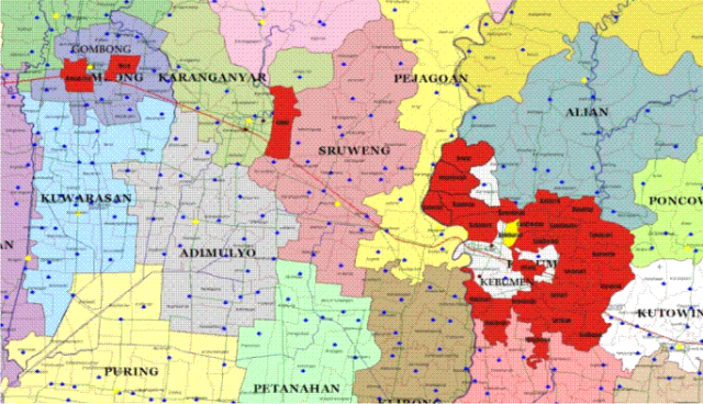 Detail Gambar Peta Kabupaten Kebumen Nomer 24