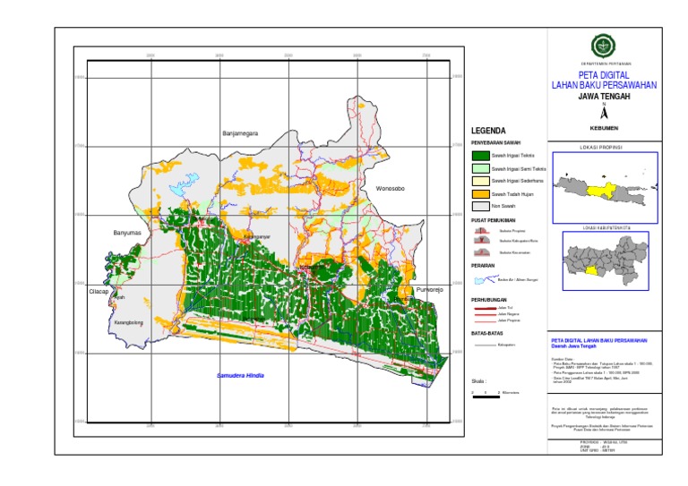 Detail Gambar Peta Kabupaten Kebumen Nomer 32