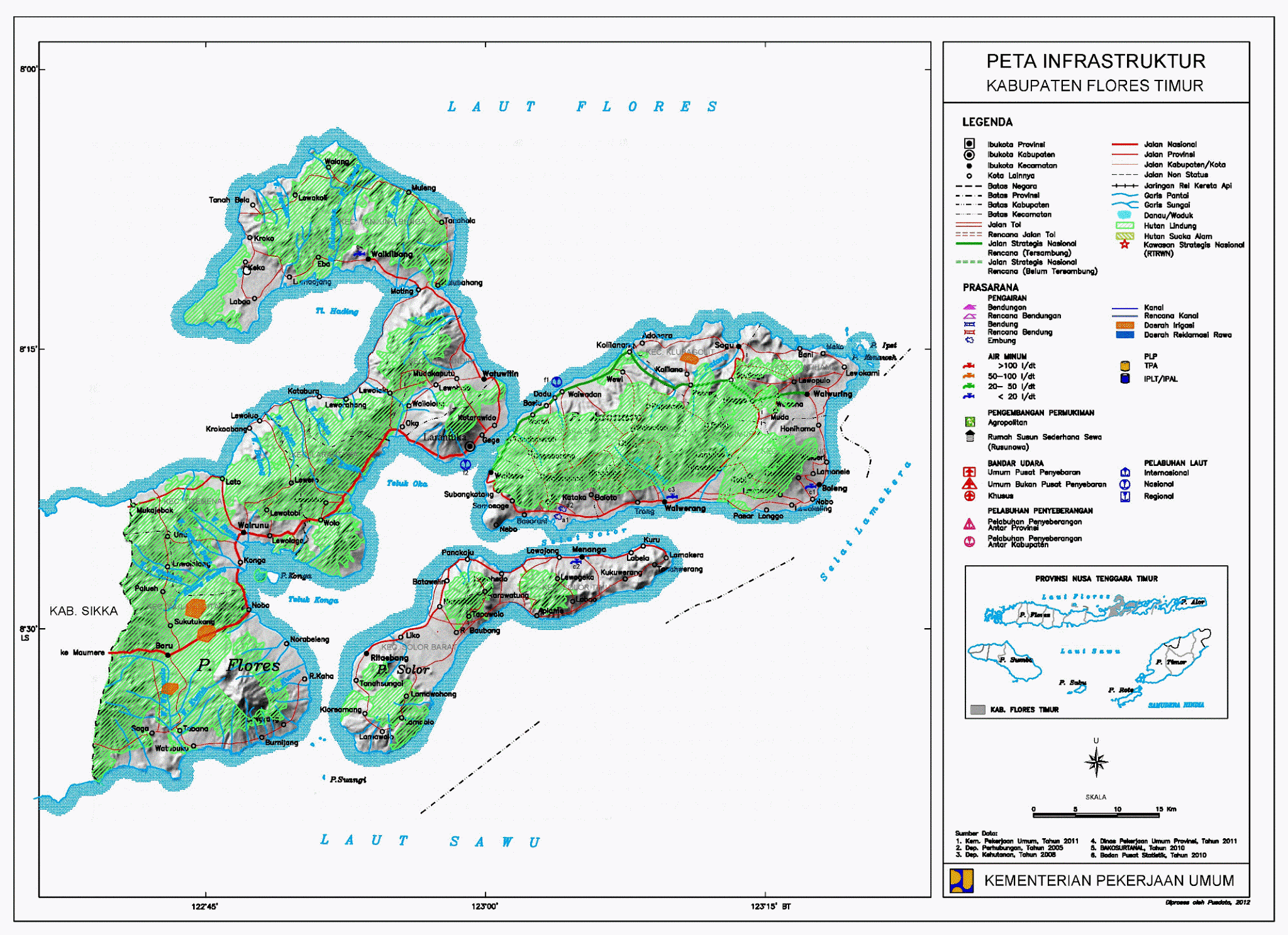 Detail Gambar Peta Kabupaten Sikka Terbaru Nomer 31