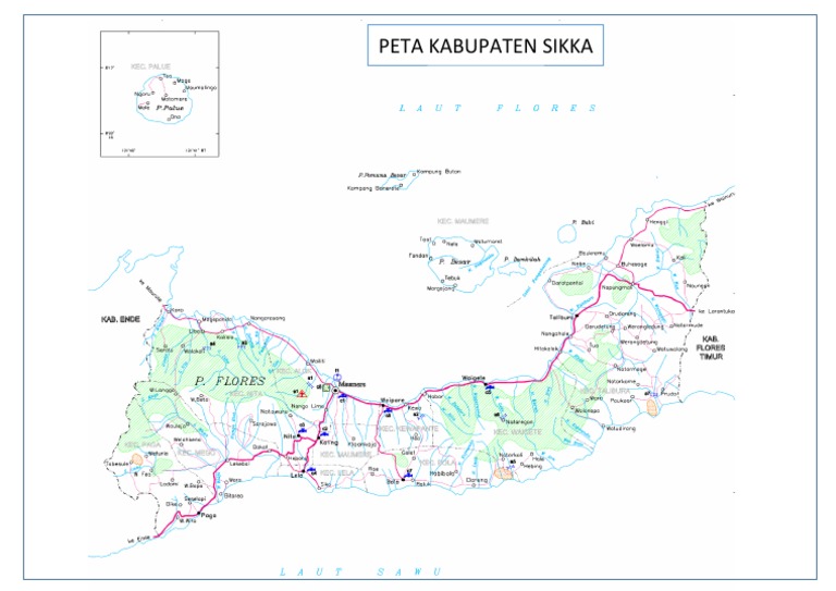 Detail Gambar Peta Kabupaten Sikka Terbaru Nomer 5