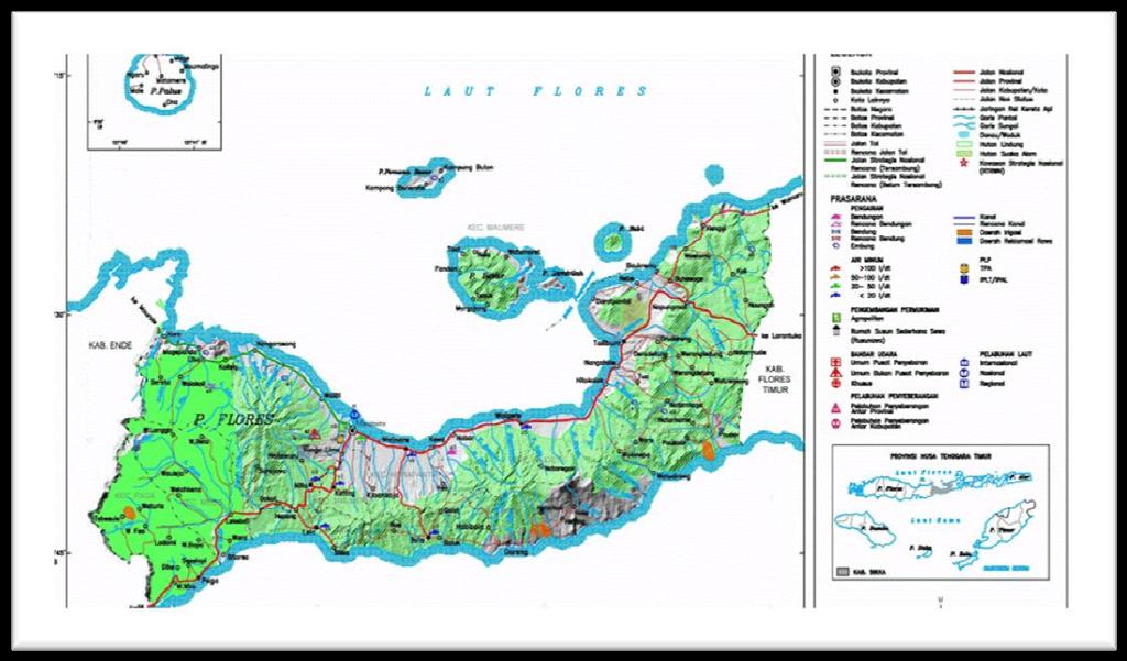 Detail Gambar Peta Kabupaten Sikka Terbaru Nomer 8