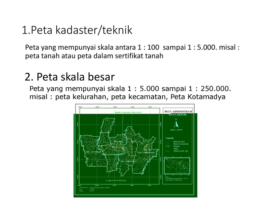 Detail Gambar Peta Kadaster Nomer 10