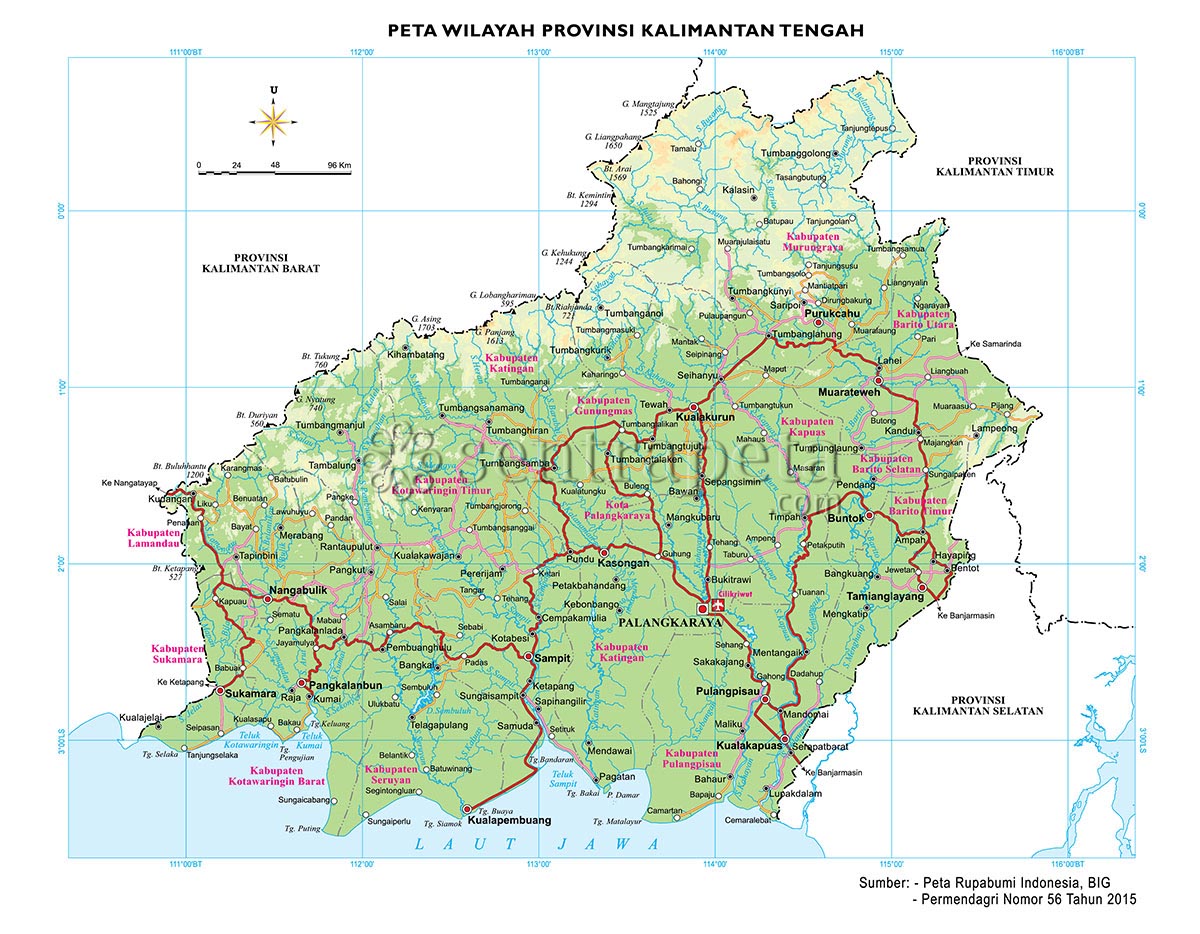 Detail Gambar Peta Kalimantan Nomer 16