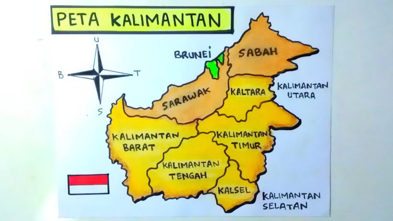 Detail Gambar Peta Kalimantan Nomer 3