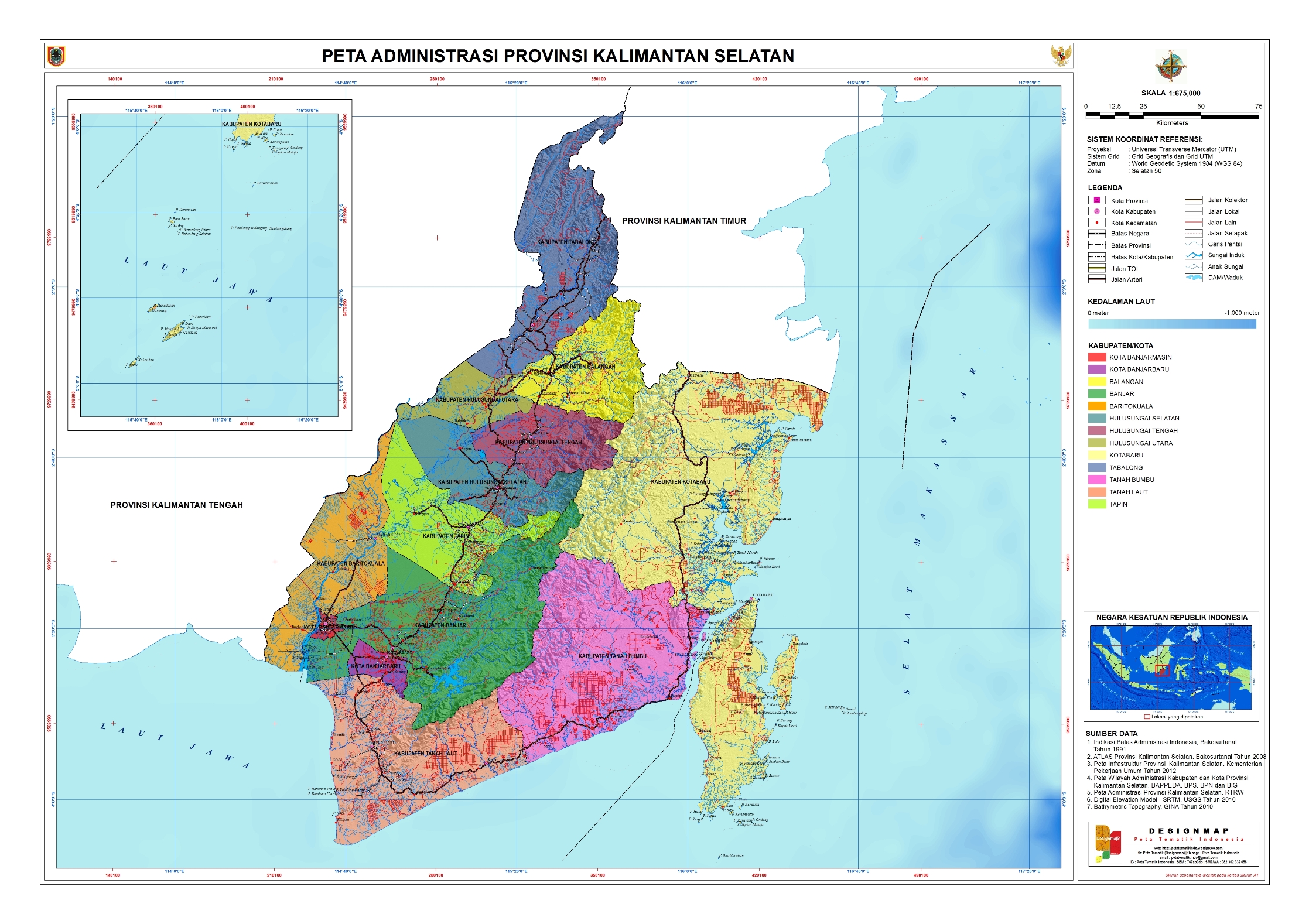 Detail Gambar Peta Kalimantan Nomer 29