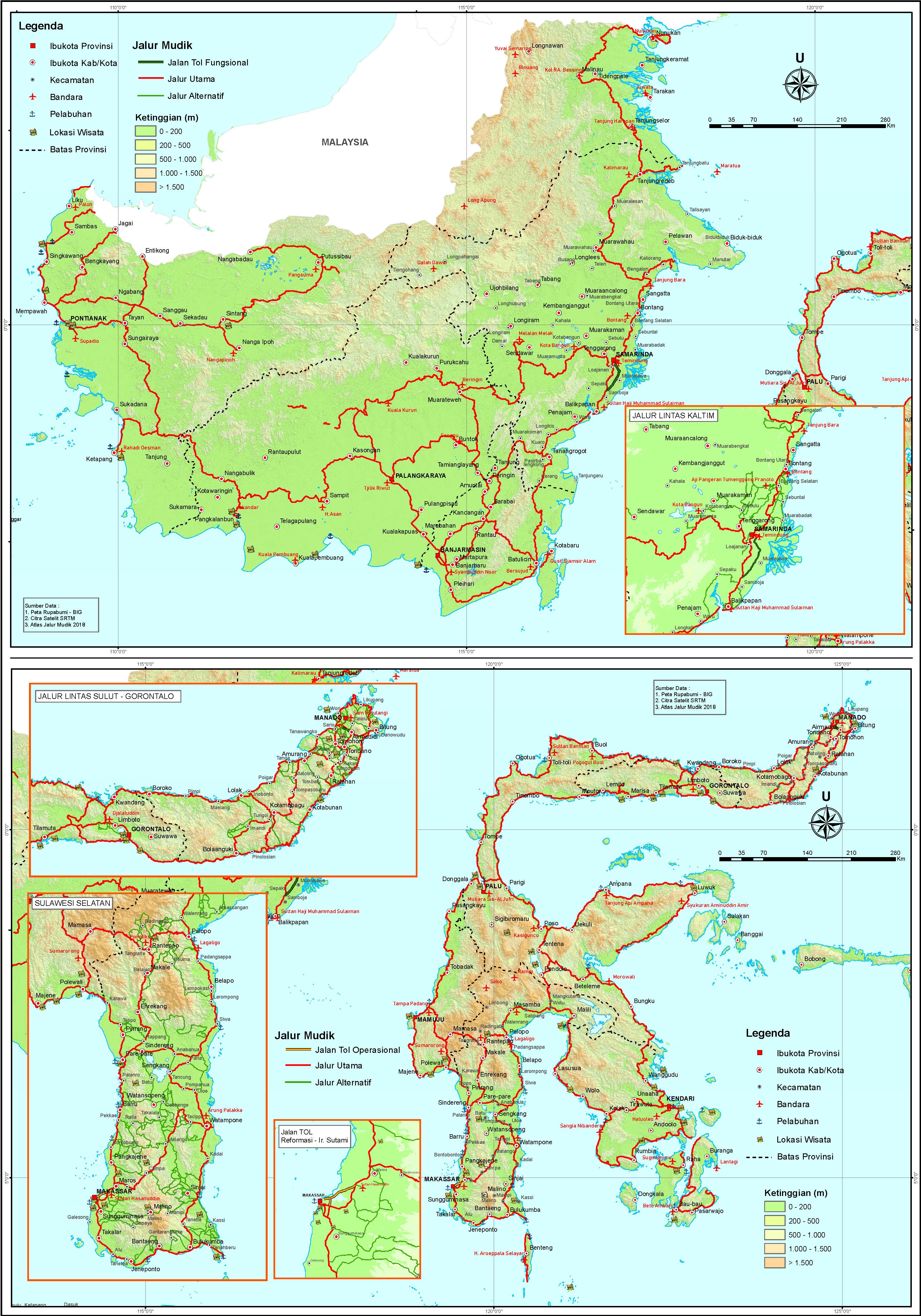 Detail Gambar Peta Kalimantan Dan Sulawesi Nomer 10