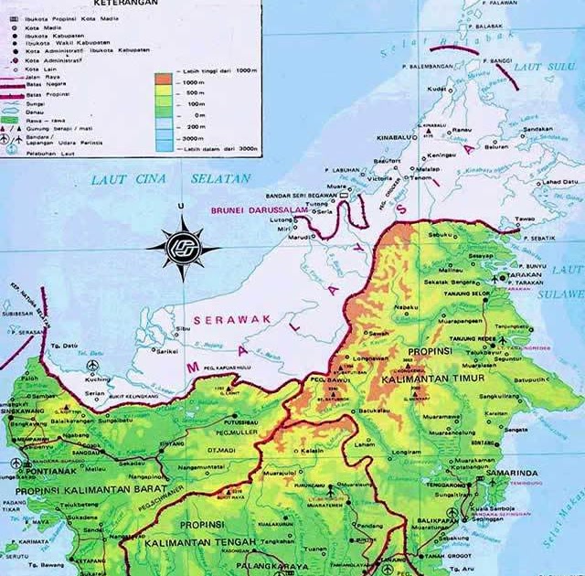 Detail Gambar Peta Kalimantan Dan Sulawesi Nomer 15