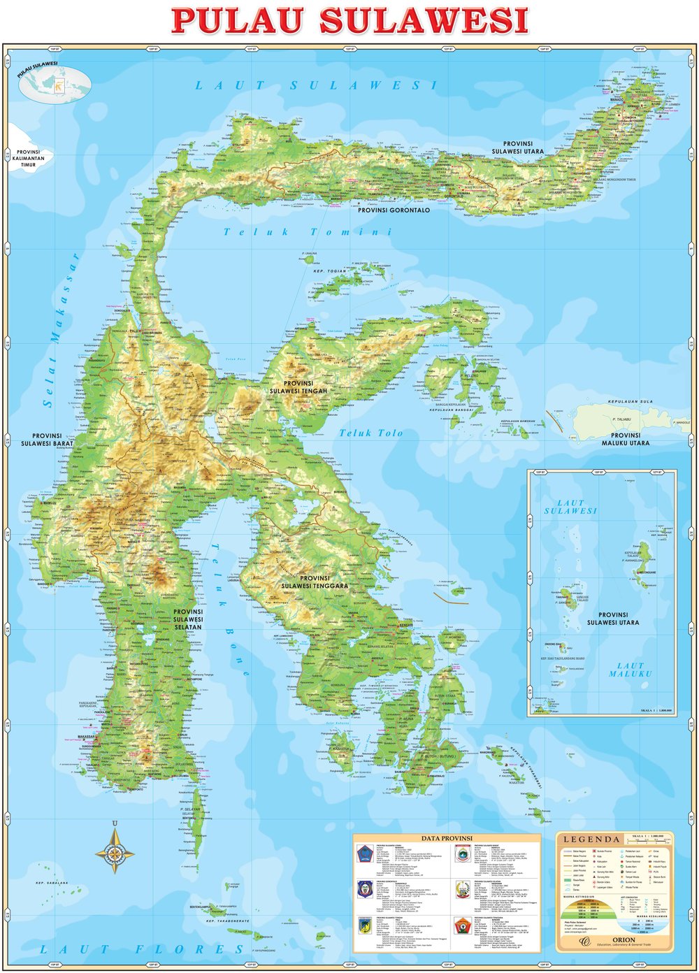 Detail Gambar Peta Kalimantan Dan Sulawesi Nomer 49