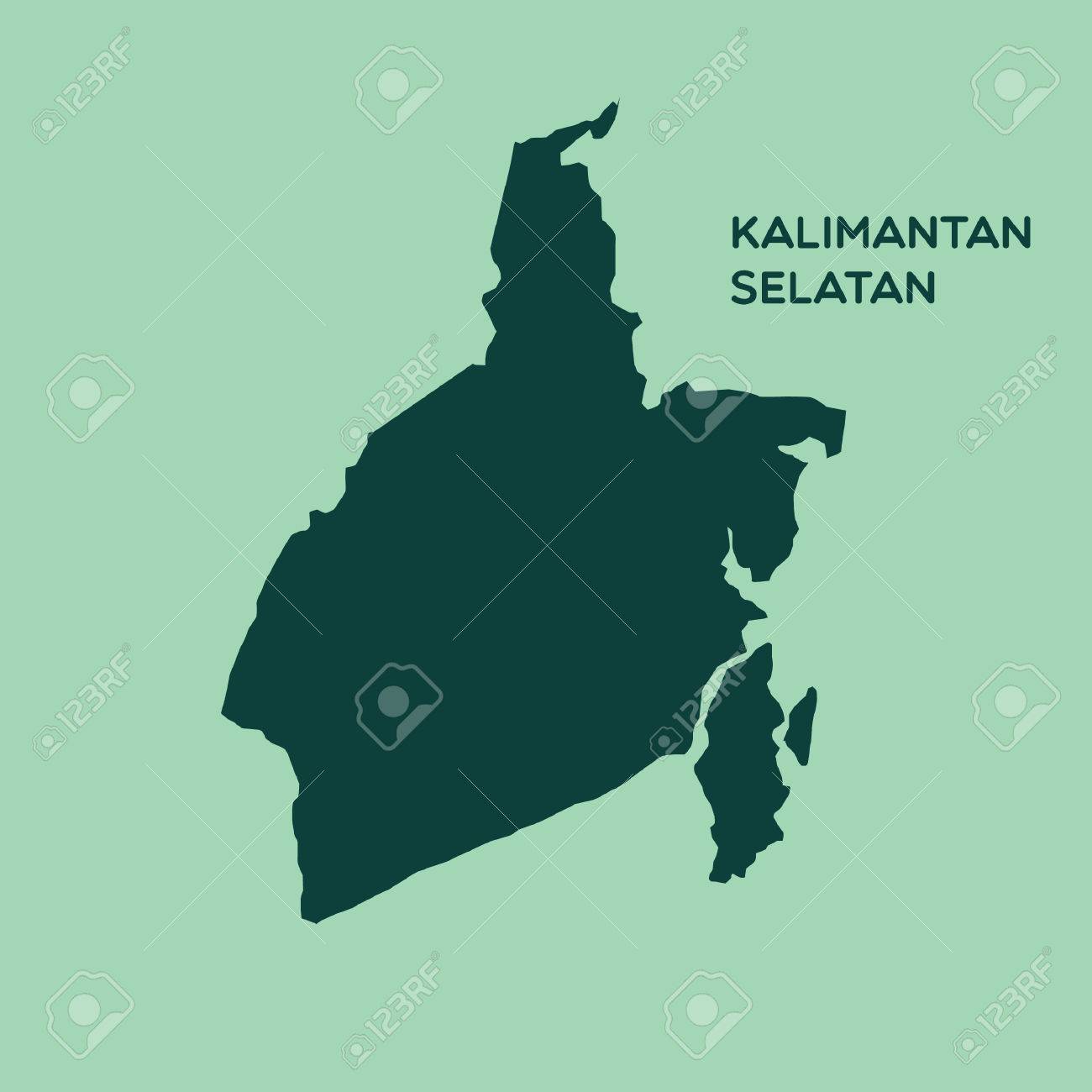 Detail Gambar Peta Kalimantan Selatan Nomer 12