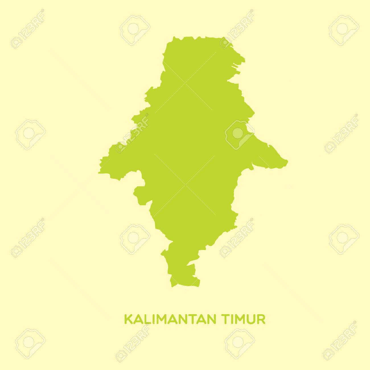 Detail Gambar Peta Kalimantan Timur Nomer 13