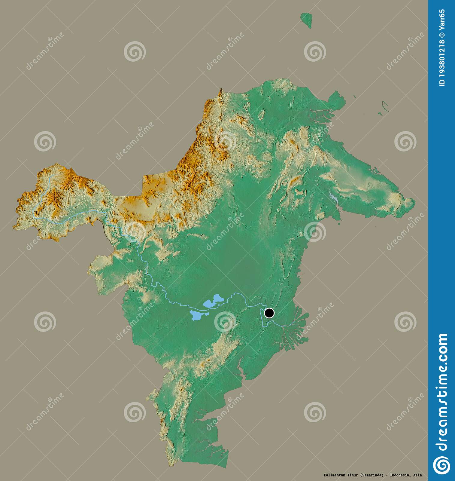 Detail Gambar Peta Kalimantan Timur Nomer 46