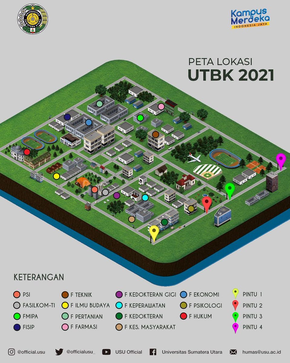 Detail Gambar Peta Kampus Usu Nomer 4