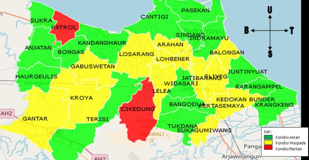 Detail Gambar Peta Kecamatan Widasari Kabupaten Indramayu Nomer 35