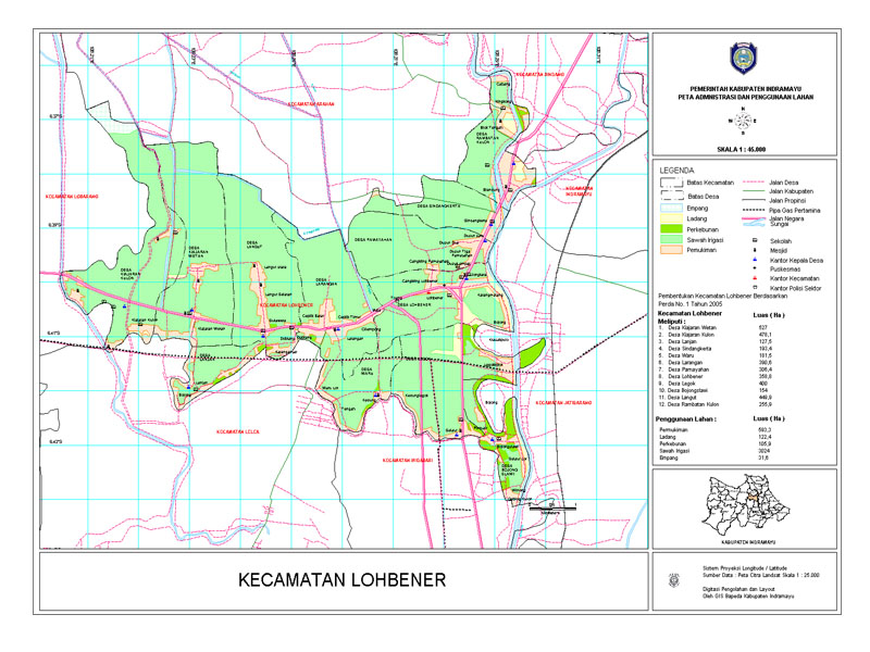 Detail Gambar Peta Kecamatan Widasari Kabupaten Indramayu Nomer 6