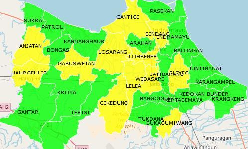 Detail Gambar Peta Kecamatan Widasari Kabupaten Indramayu Nomer 47