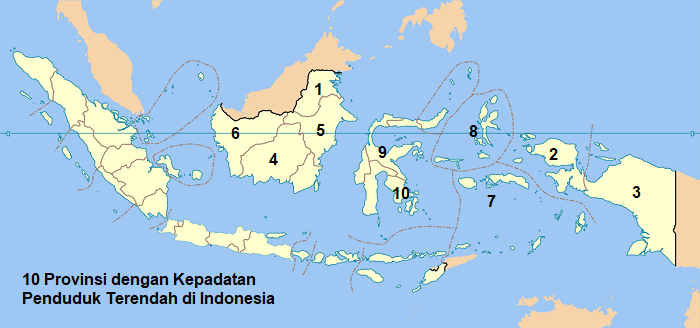 Detail Gambar Peta Kepadatan Penduduk Indonesia Nomer 39