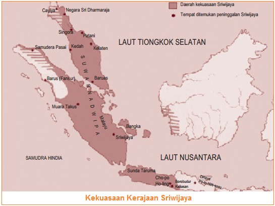 Peta Kerajaan Sriwijaya Sexiz Pix