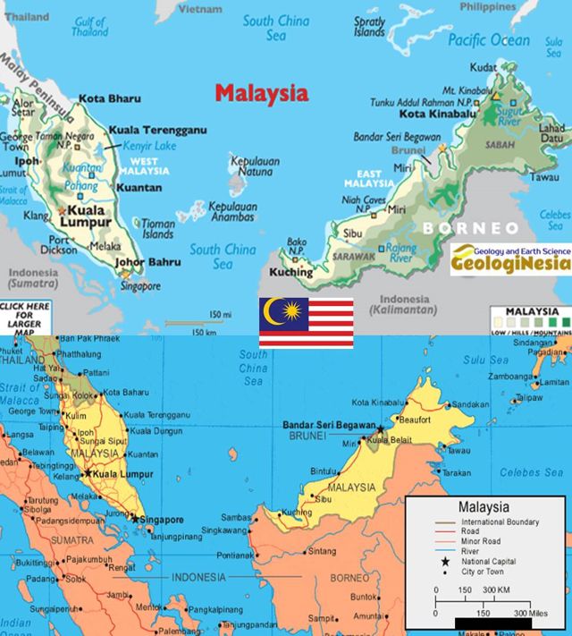 Detail Gambar Peta Malaysia Nomer 15