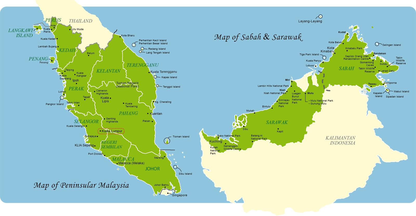 Detail Gambar Peta Malaysia Nomer 19