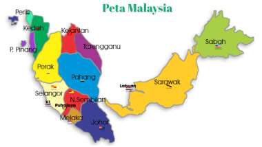Detail Gambar Peta Malaysia Nomer 3
