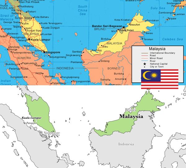 Detail Gambar Peta Malaysia Nomer 26