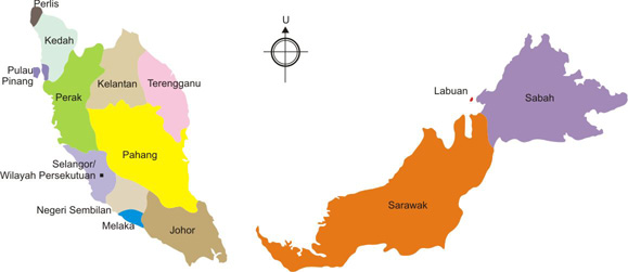 Detail Gambar Peta Malaysia Nomer 39