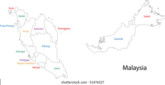 Detail Gambar Peta Malaysia Nomer 40