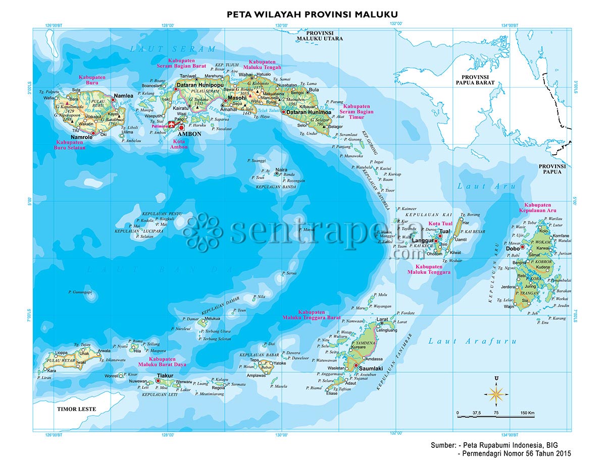 Detail Gambar Peta Maluku Nomer 12