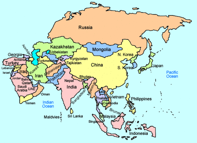 Detail Gambar Peta Negara Asia Nomer 13